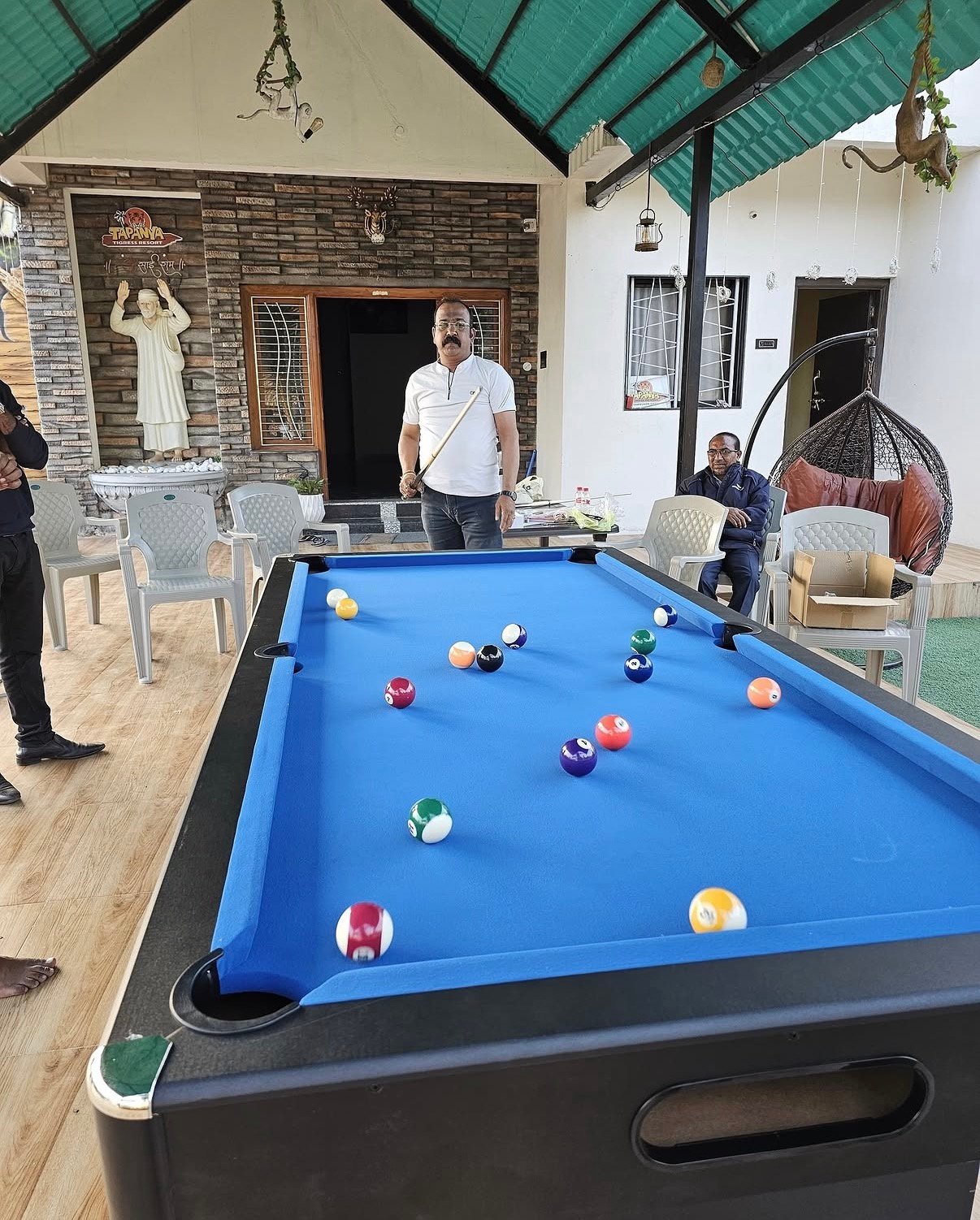 Billiards room at Tapanya Resort